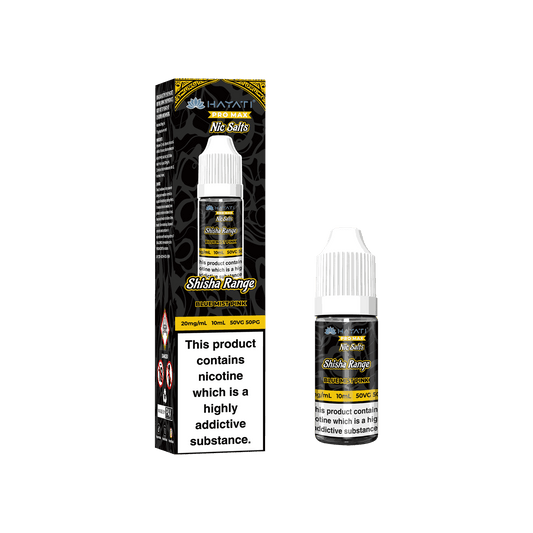 Hayati Shisha Pro Max Nic Salts Box of 10 - Wholesale Price !