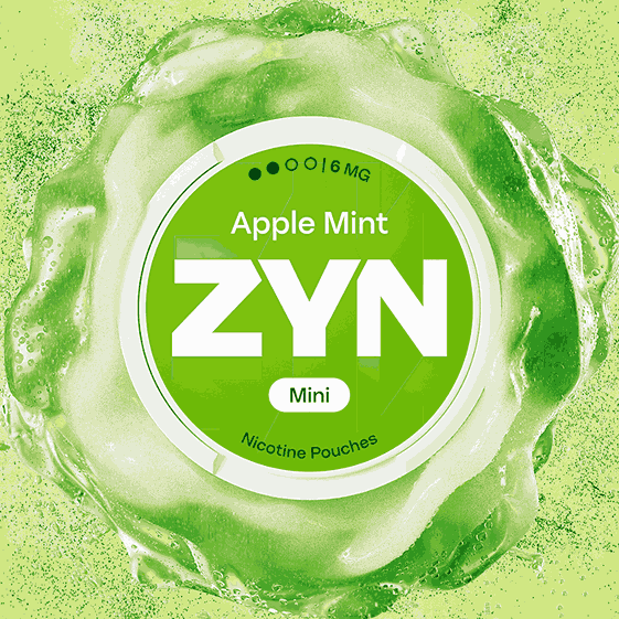 ZYN Nicotine Mini 6 MG Pouches Pack of 5 with Apple Mint Flavour - No1 Wholesale Price !