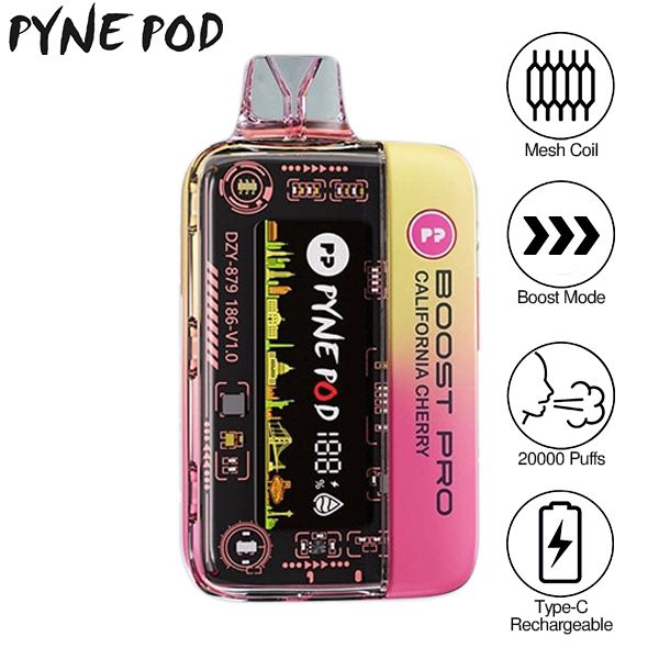 Pyne Pod Boost Pro 20000 Puffs Disposable Vape - Flavour