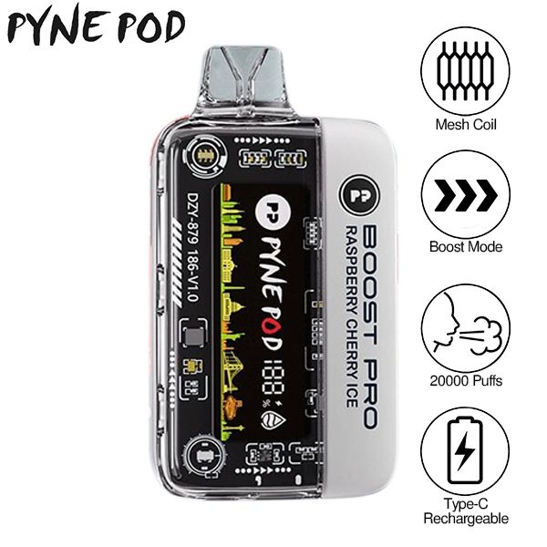 Pyne Pod Boost Pro 20000 Puffs Disposable Vape - Flavour