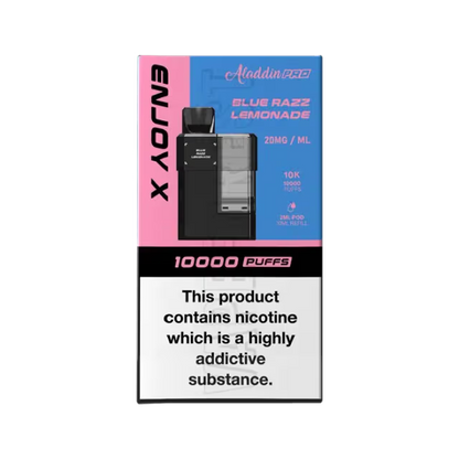 Aladdin Pro Enjoy X 10000 Prefilled Replacement Pods - Box of 5