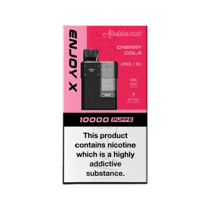 Aladdin Pro Enjoy X 10000 Prefilled Replacement Pods - Box of 5