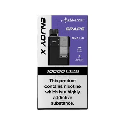 Aladdin Pro Enjoy X 10000 Prefilled Replacement Pods - Box of 5