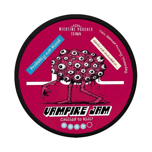 Jol Vampire Jam - Cool Raspberry Elderberry Pack of 10
