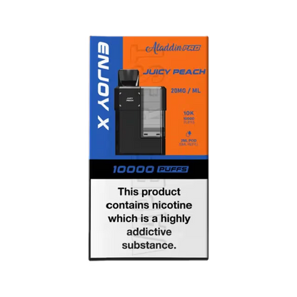 Aladdin Pro Enjoy X 10000 Prefilled Replacement Pods - Box of 5