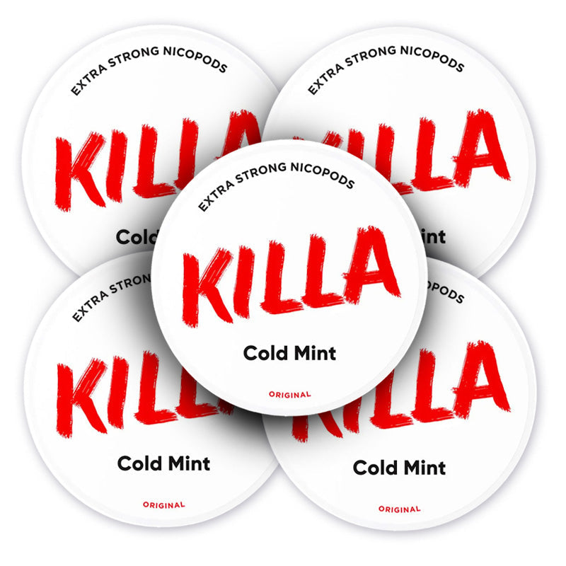 Killa Cold Mint 16.5mg Bundle (10-Pack)