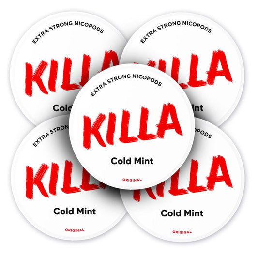 Killa Cold Mint 16.5mg Bundle (10-Pack)