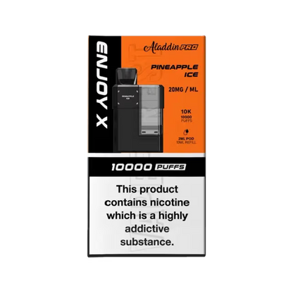 Aladdin Pro Enjoy X 10000 Prefilled Replacement Pods - Box of 5