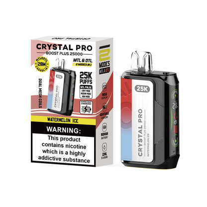 Crystal Pro Boost Plus 25000 Puffs - Flavour