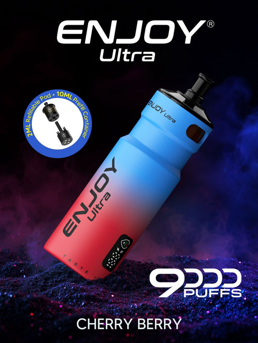 Enjoy Ultra 9000 Puffs Refilled Vape Kit - Box of 5