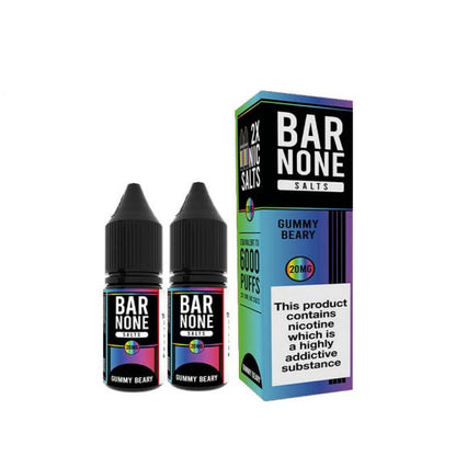 Bar None Nic Salt 10ml E - Liquid - Box of 10