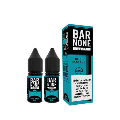 Bar None Nic Salt 10ml E - Liquid - Box of 10