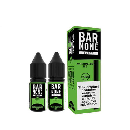 Bar None Nic Salt 10ml E - Liquid - Box of 10