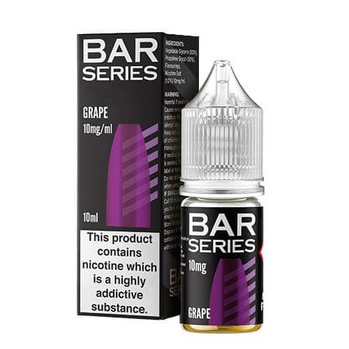 Bar Series Nic Salt 10ml E - Liquid - Pack of 10