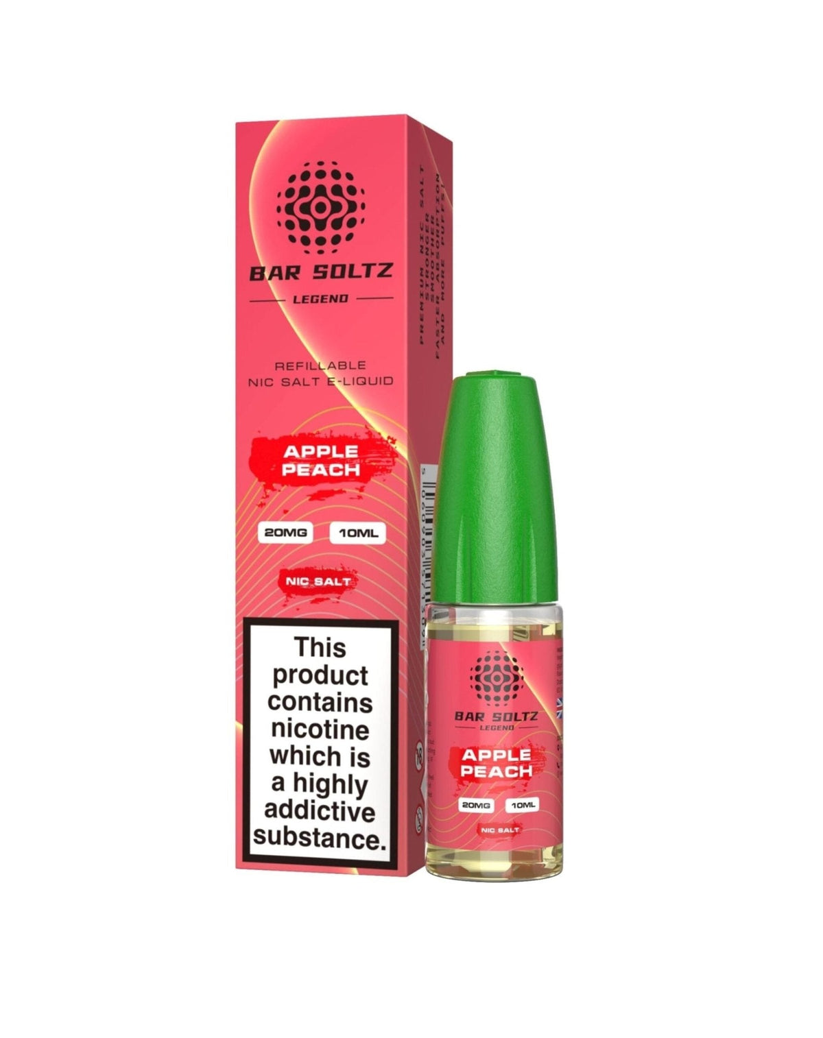 Bar soltz 10ml Nic Salt Pack of 10
