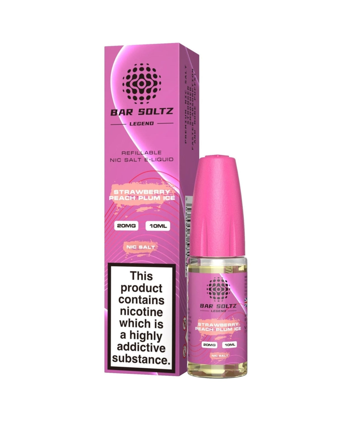 Bar soltz 10ml Nic Salt Pack of 10
