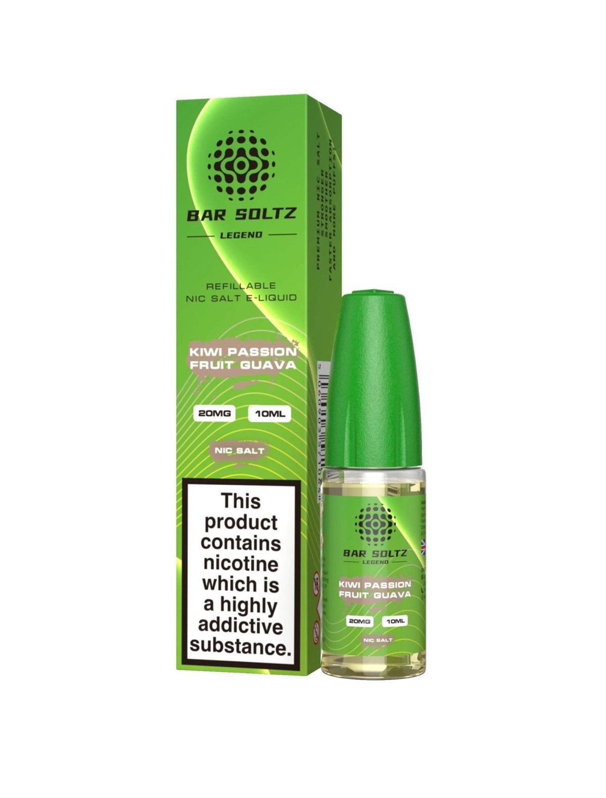 Bar soltz 10ml Nic Salt Pack of 10