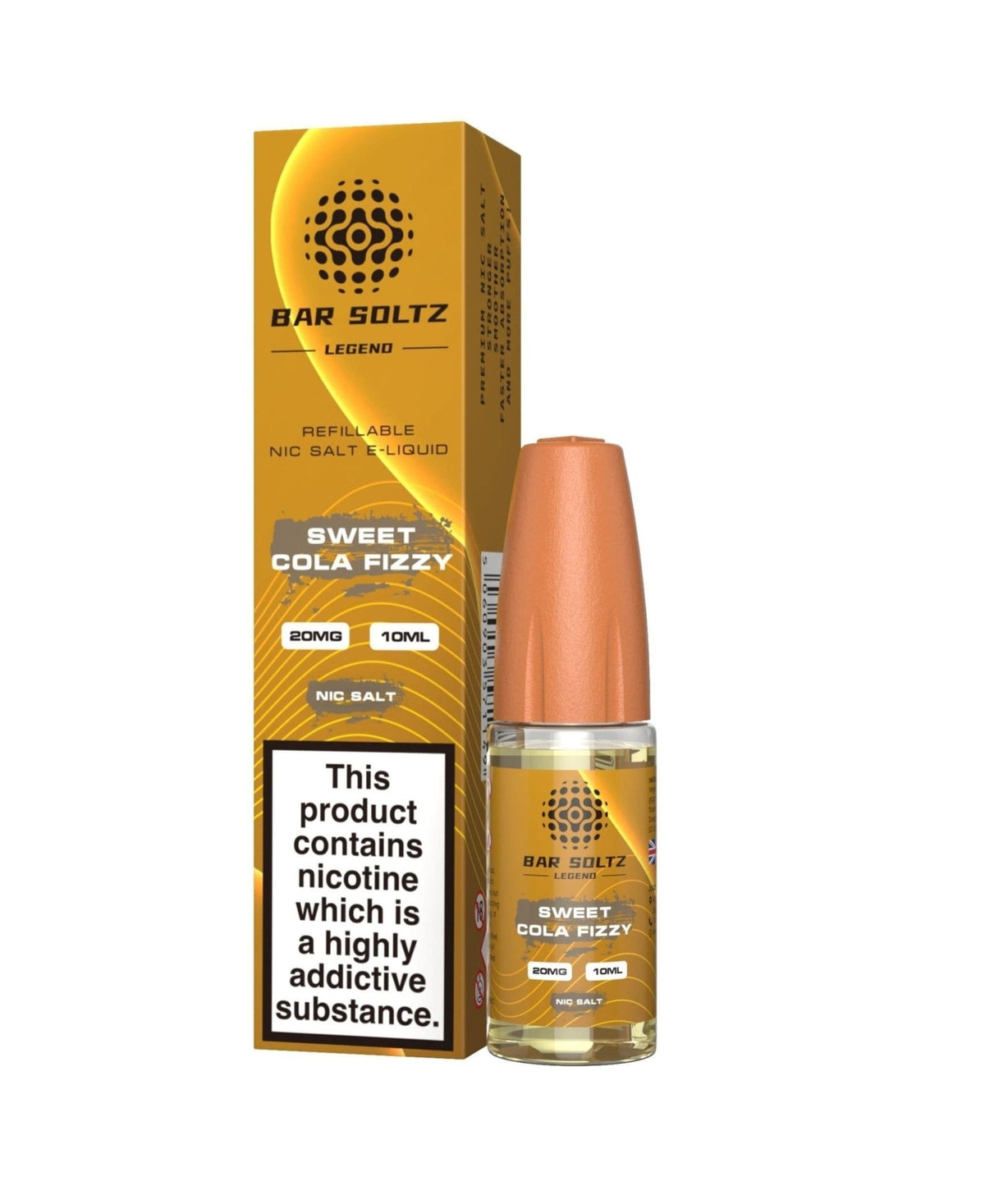 Bar soltz 10ml Nic Salt Pack of 10