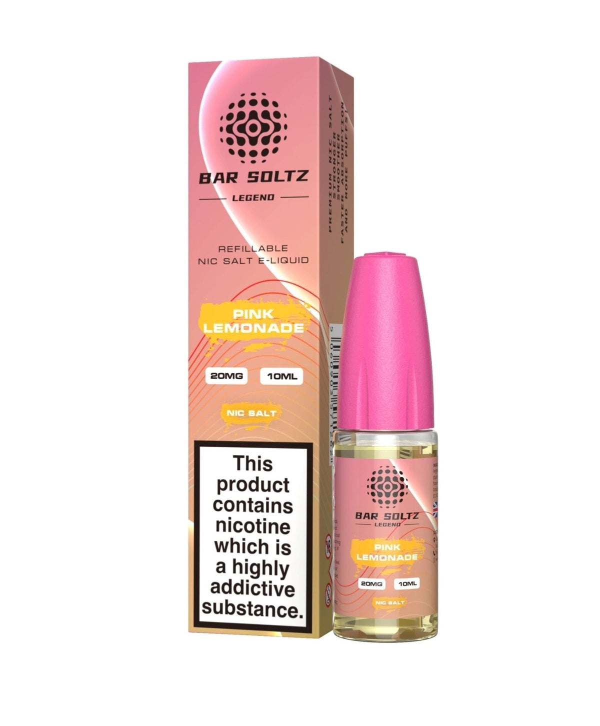 Bar soltz 10ml Nic Salt Pack of 10