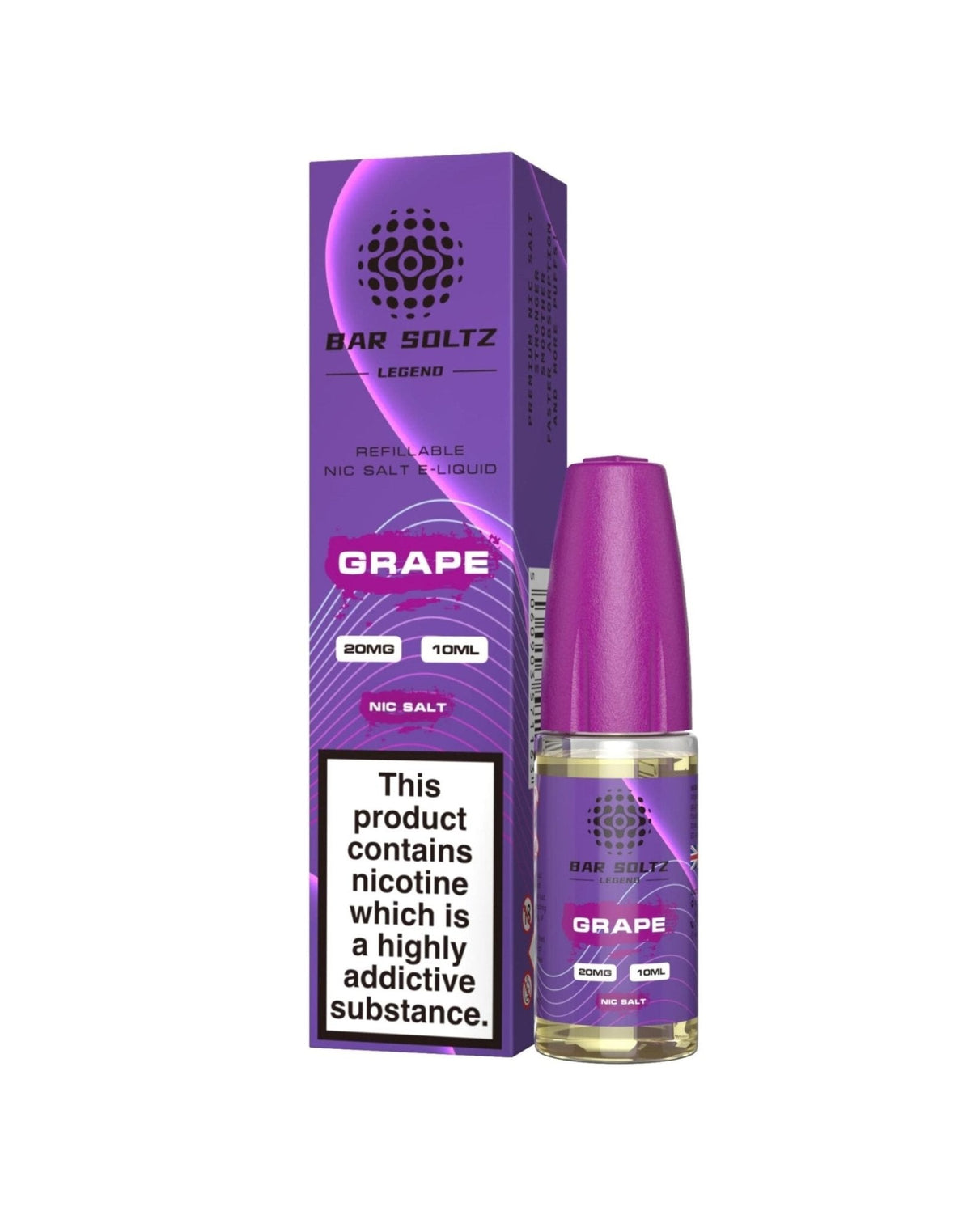 Bar soltz 10ml Nic Salt Pack of 10