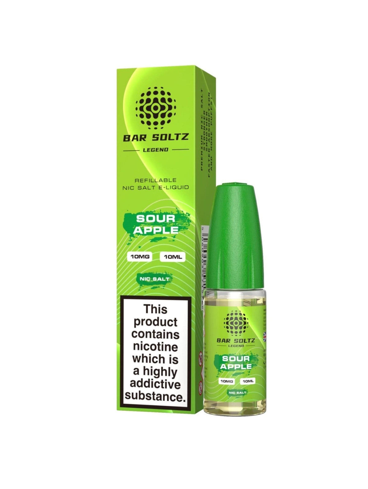 Bar soltz 10ml Nic Salt Pack of 10