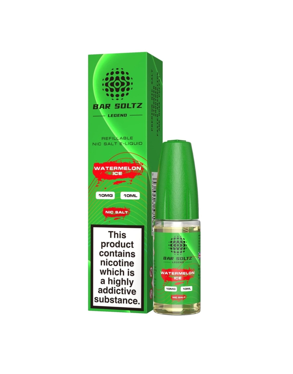 Bar soltz 10ml Nic Salt Pack of 10