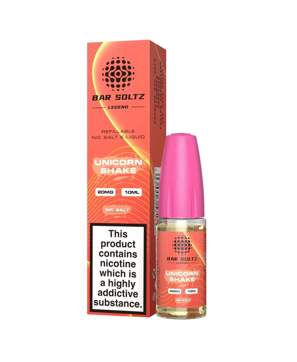 Bar soltz 10ml Nic Salt Pack of 10