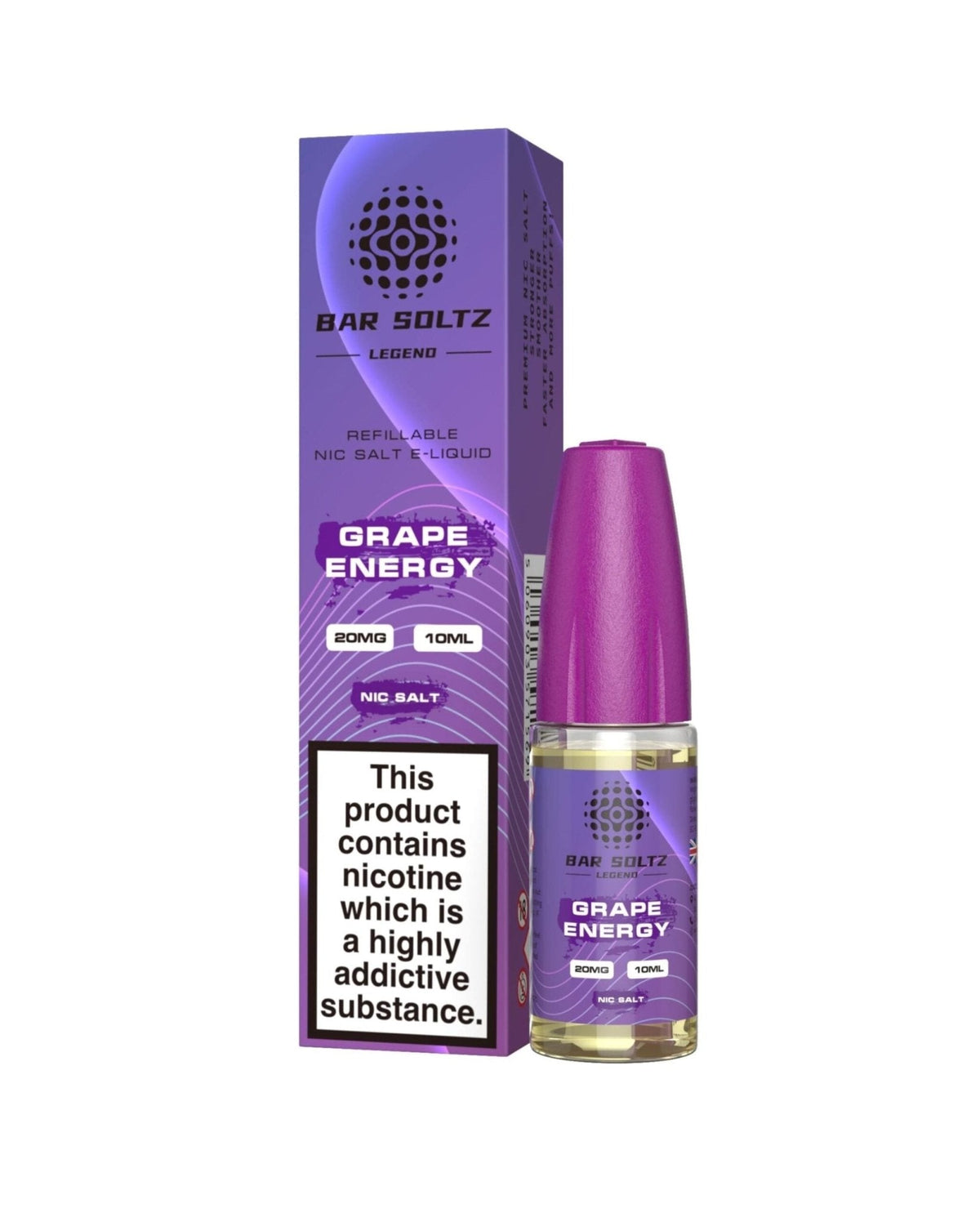 Bar soltz 10ml Nic Salt Pack of 10