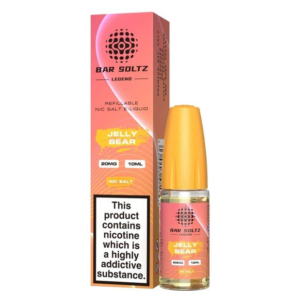 Bar Soltz Legend Nic Salts 10ml E - liquids - Box of 10