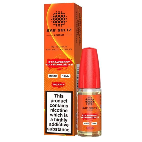 Bar Soltz Legend Nic Salts 10ml E - liquids - Box of 10