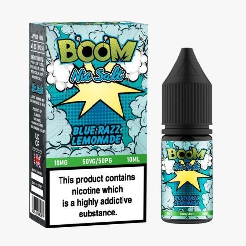 Boom Nic Salts 10ml E - liquids - Box of 10