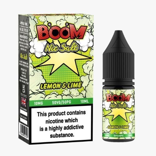 Boom Nic Salts 10ml E - liquids - Box of 10