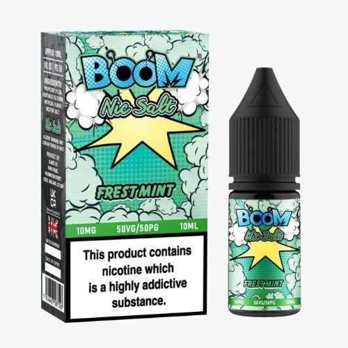 Boom Nic Salts 10ml E - liquids - Box of 10