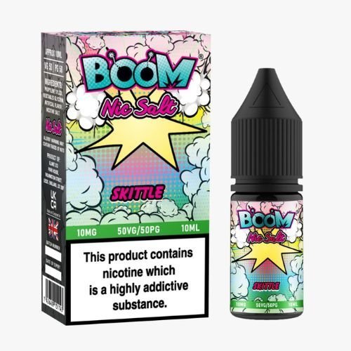 Boom Nic Salts 10ml E - liquids - Box of 10