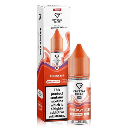 Crystal Clear Nic Salts 10ml - Pack of 10
