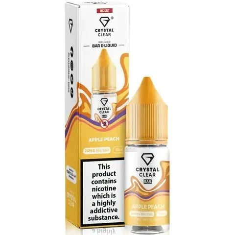Crystal Clear Nic Salts 10ml - Pack of 10
