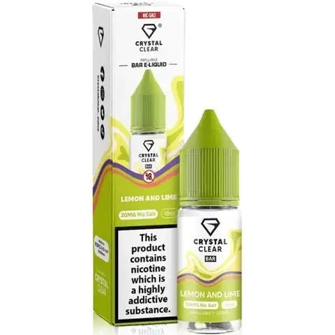 Crystal Clear Nic Salts 10ml - Pack of 10