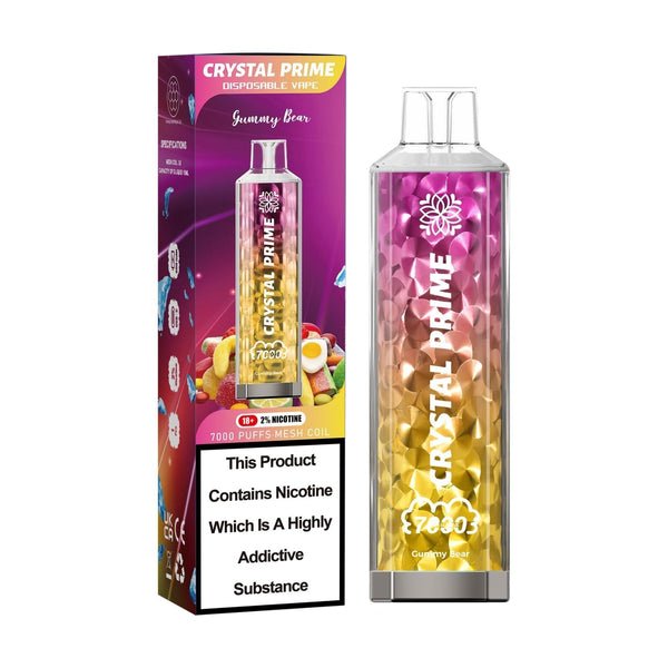 Crystal Prime 7000 Puffs Disposable Vape - Box of 10