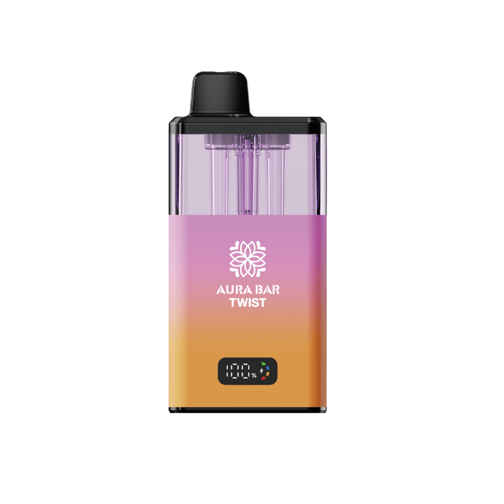 Crystal Prime Aura Bar Twist 40k Prefilled Pod Kit | Box of 5 - Vapewholesalesupplier