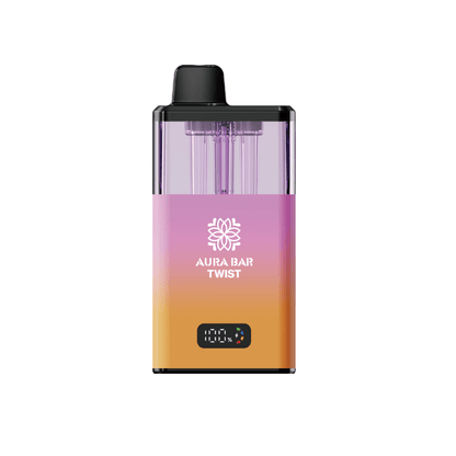 Crystal Prime Aura Bar Twist 40k Prefilled Pod Kit | Box of 5 - Vapewholesalesupplier