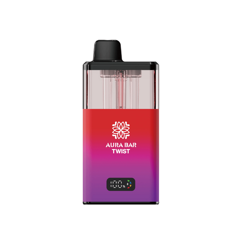 Crystal Prime Aura Bar Twist 40k Prefilled Pod Kit | Box of 5 - Vapewholesalesupplier