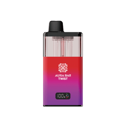 Crystal Prime Aura Bar Twist 40k Prefilled Pod Kit | Box of 5 - Vapewholesalesupplier