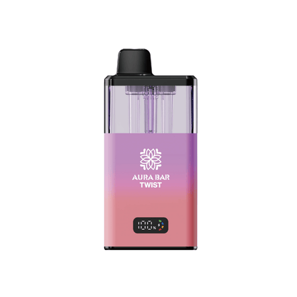 Crystal Prime Aura Bar Twist 40k Prefilled Pod Kit | Box of 5 - Vapewholesalesupplier