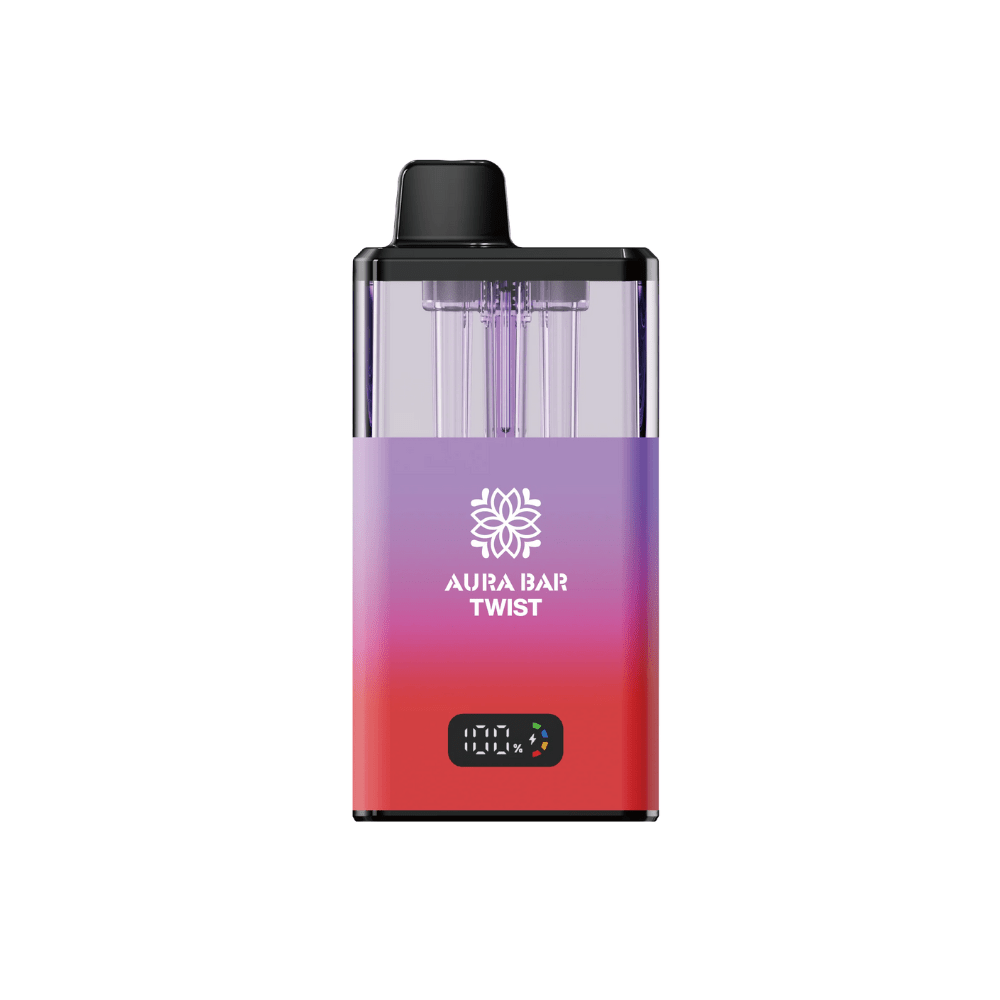Crystal Prime Aura Bar Twist 40k Prefilled Pod Kit | Box of 5 - Vapewholesalesupplier