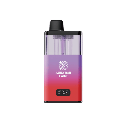 Crystal Prime Aura Bar Twist 40k Prefilled Pod Kit | Box of 5 - Vapewholesalesupplier