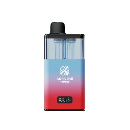 Crystal Prime Aura Bar Twist 40k Prefilled Pod Kit | Box of 5 - Vapewholesalesupplier