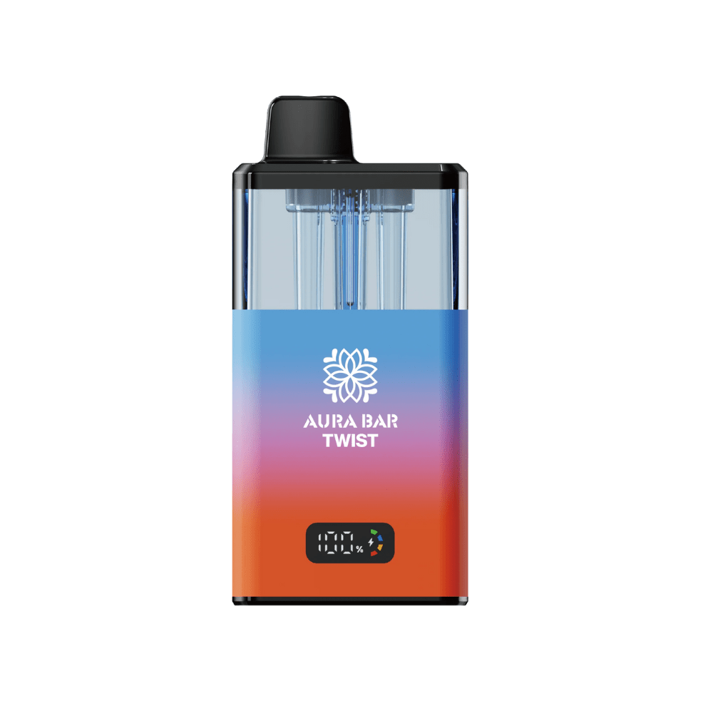 Crystal Prime Aura Bar Twist 40k Prefilled Pod Kit | Box of 5 - Vapewholesalesupplier