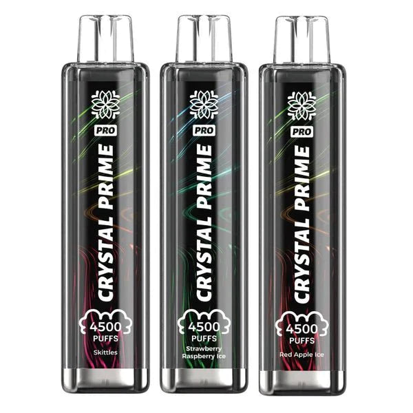 Crystal Prime Pro 4500 Puffs Prefilled Vape Kit - Box of 10