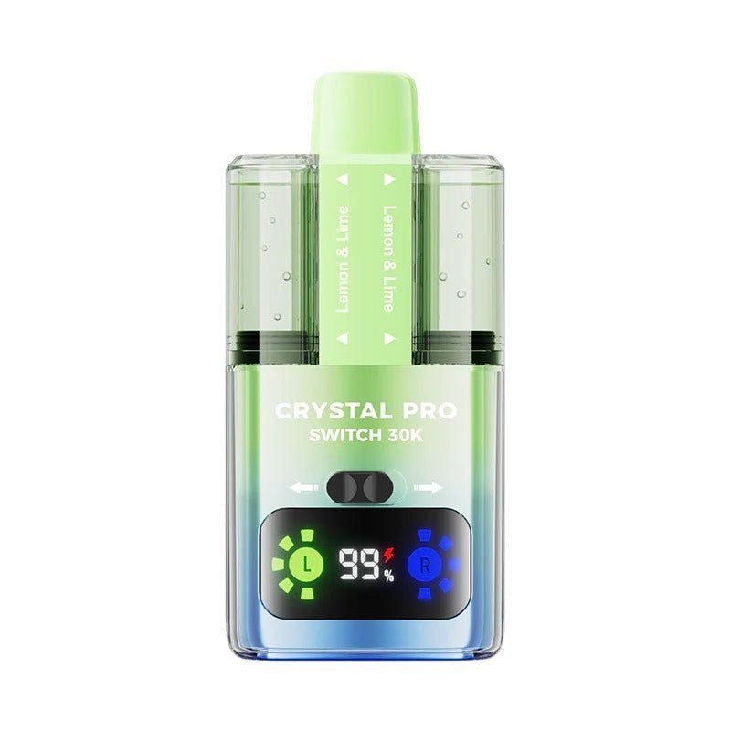 Crystal Pro Switch 30k Pods Box of 5, Lemon Lime Flavour