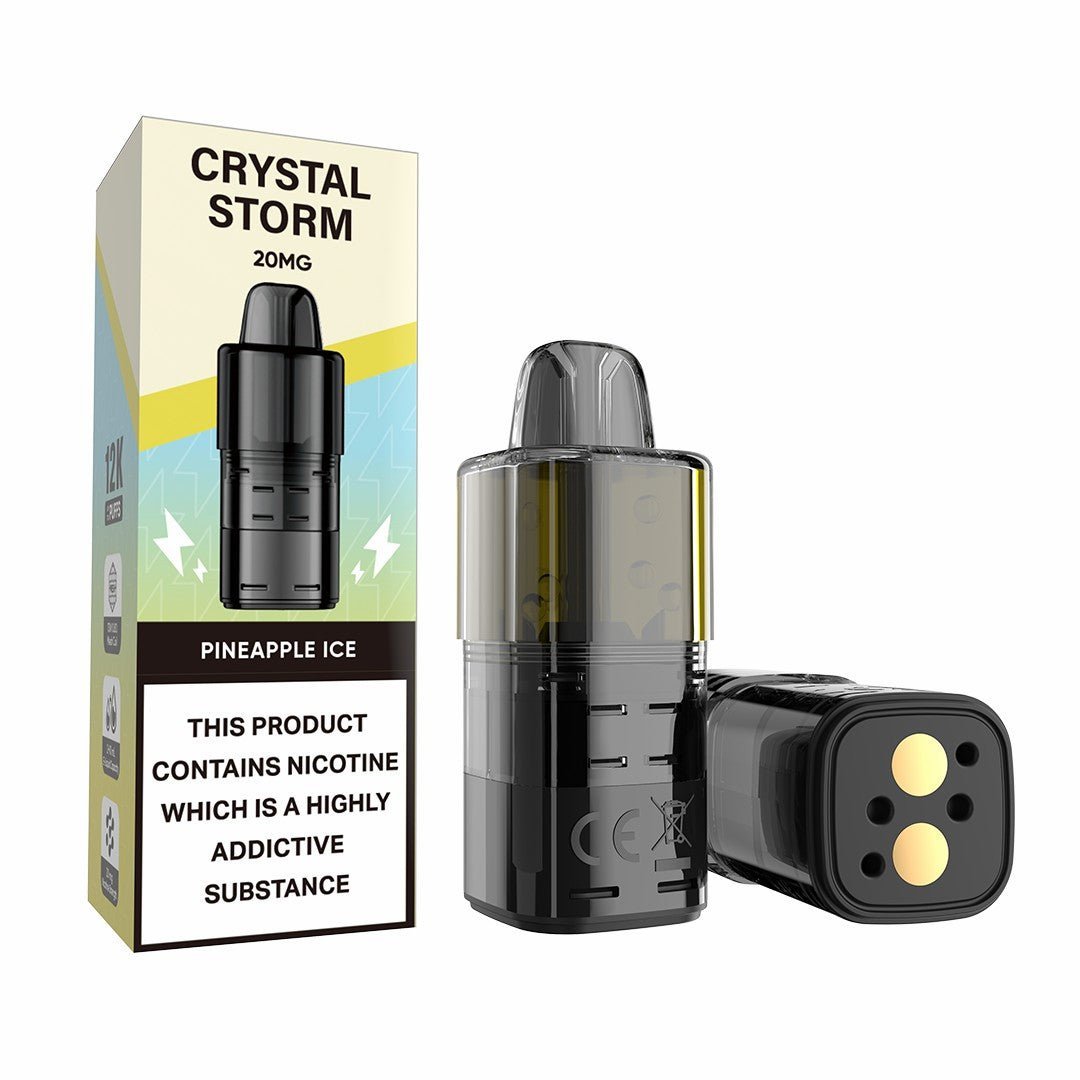 Crystal Storm Bar 12k Prefilled Refill Pods Pack of 5 - Wholesale Price !